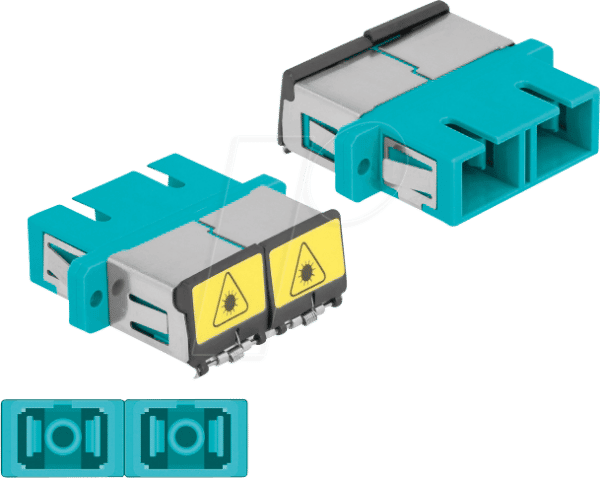 DELOCK 86895 - LWL Kupplung SC/SC Duplex