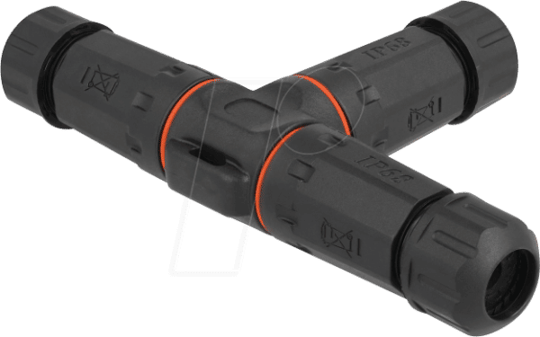 DELOCK 86916 - Kabelverbinder T-Form für Außenbereich 2 Pin