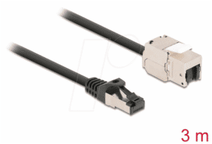 DELOCK 87029 - Keystone Modul RJ45 Buchse  > Stecker mit Kabel