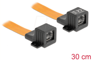 DELOCK 87031 - RJ45 Fensterdurchführung