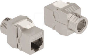 DELOCK 87032 - Keystone Modul RJ45 Buchse > LSA Cat.6A