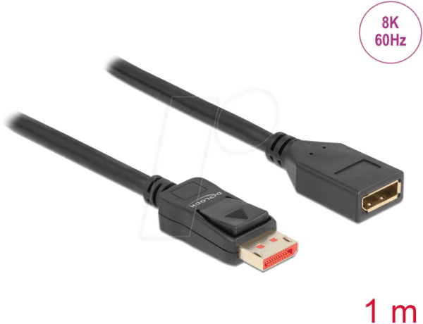 DELOCK 87070 - DisplayPort Verlängerungskabel