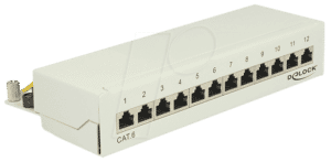 DELOCK 87292 - Mini-Patchpanel