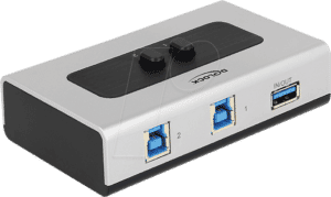 DELOCK 87667 - Delock Switch USB 3.0 2 PC > 1 USB-Device