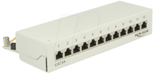 DELOCK 87675 - Mini-Patchpanel