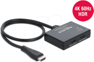 DELOCK 87747 - HDMI Splitter