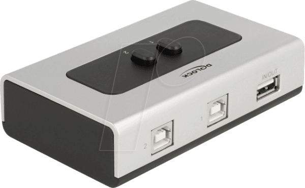 DELOCK 87761 - USB 2.0 Switch 2 Port