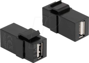 DELOCK 87829 - Keystone Modul USB 2.0 A Buchse > Buchse