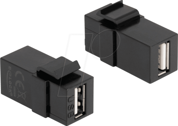 DELOCK 87829 - Keystone Modul USB 2.0 A Buchse > Buchse