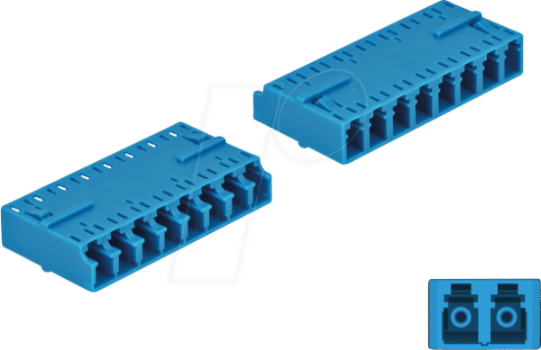 DELOCK 87930 - LWL Kupplung LC / LC Octuplex