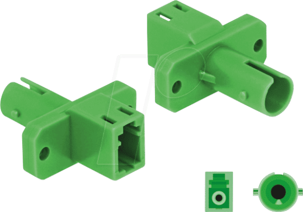 DELOCK 87937 - LWL Hybrid Kupplung LC / ST Simplex