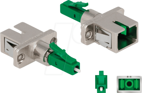 DELOCK 87943 - Kupplung LC Simplex Stecker > SC Simplex Buchse