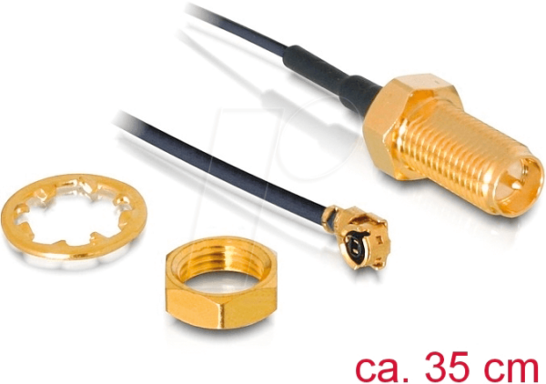 DELOCK 88379 - HF Antennenkabel RP-SMA Buchse