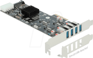 DELOCK 89008 - PCIe x4 > 4 x extern USB 3.0 Typ-A