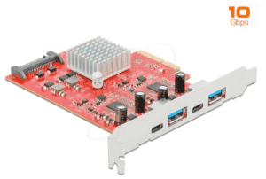 DELOCK 89041 - PCIe x4 > extern: 2x USB 3.1 Typ-A