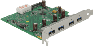 DELOCK 89323 - USB 3.0 PCI Express Karte zu 4 x extern Type-A