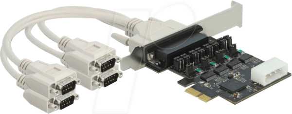 DELOCK 89895 - 4 Port RS 232