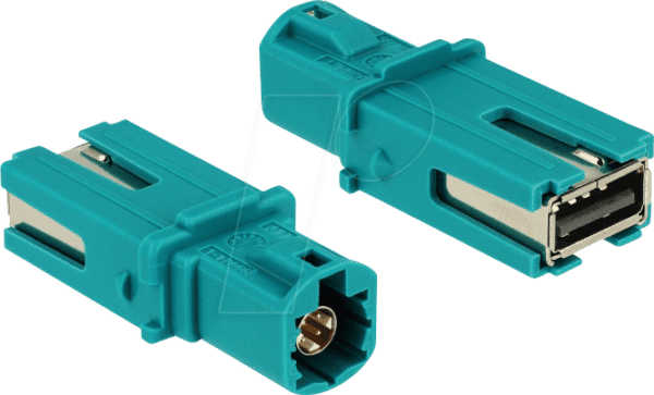 DELOCK 89896 - Adapter HSD Z Stecker > USB 2.0 Typ-A Buchse