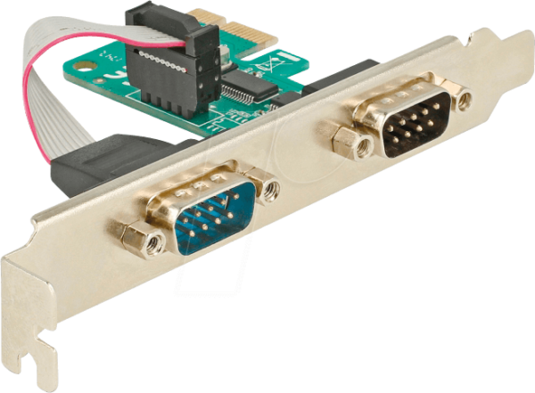 DELOCK 89918 - PCIe x1 > Seriell 2 x RS-232