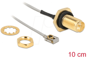 DELOCK 89926 - Kabel RP-SMA Buchse > MHF® I LK Stecker