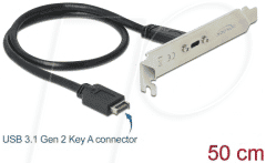 DELOCK 89936 - Slotblech 1 x USB Type-C™ Port