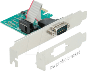 DELOCK 90006 - PCI Express Karte zu 1 x Seriell RS-232