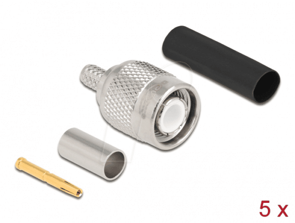 DELOCK 90019 - TNC Stecker zum Crimpen LMR 200