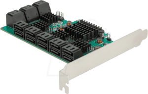 DELOCK 90073 - PCIe x4 > 16x SATA 6 Gb/s