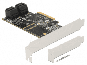 DELOCK 90395 - 5 Port SATA PCI Express x4 Karte