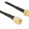 DELOCK 90444 - SMA Stecker zu SMA Buchse LMR/CFD100 15 m