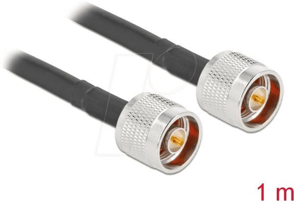 DELOCK 90453 - N Stecker zu N Stecker LMR/CFD300 1 m