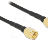 DELOCK 90470 - SMA Stecker zu SMA Stecker LMR/CFD100 5 m