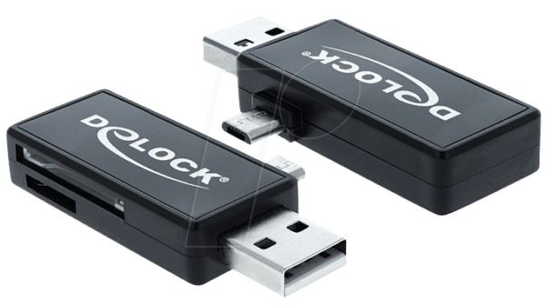 DELOCK 91731 - OTG Card Reader