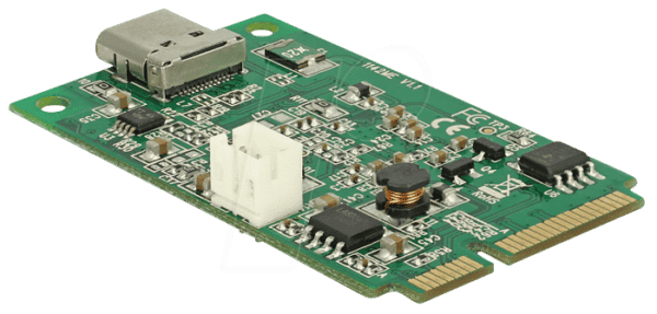 DELOCK 95259 - Mini PCIe I/O PCIe fullsize> 1x USB-C 3.1 Buchse