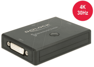 DELOCK 18751 - Switch bidirektional DVI