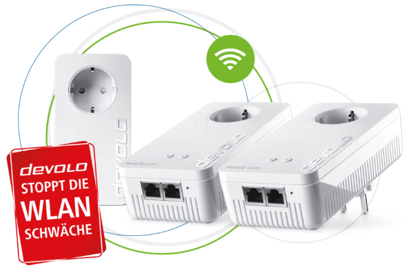 DEVOLO 8367 - Powerline Kit Magic 1 WiFi (3 Geräte)