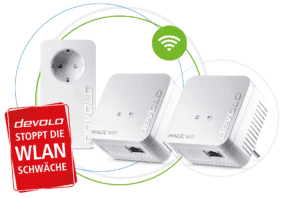 DEVOLO 8570 - Powerline Kit Magic 1 WiFi mini (3 Geräte)