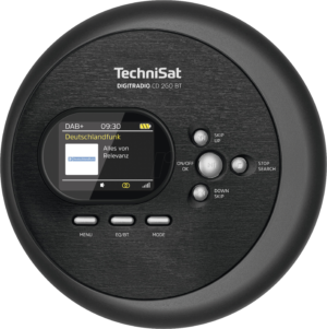 TSAT 0000/3970 - DAB+/UKW Radio mit CD-Player und Bluetooth