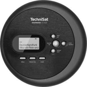 TSAT 0000/3942 - DAB+/UKW Radio mit CD-Player
