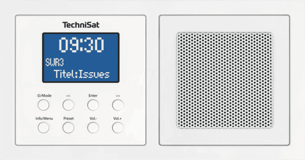 DIGITRADIO UP1 - DAB+/UKW-Unterputzradio mit Bluetooth