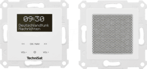 TSAT 0001/3901 - DAB+/UKW-Unterputzradio mit OLED-Display