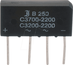 B40C3700-2200A - Flach-Brückengleichrichter