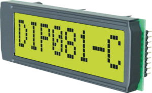 LCD 081 DIP - LCD-Display mit Standardcontroller