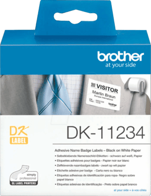 BRO DK11234 - Etiketten