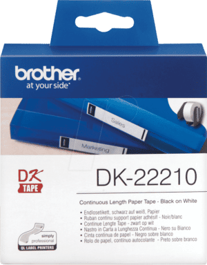 BRO DK22210 - Endlos Etikett
