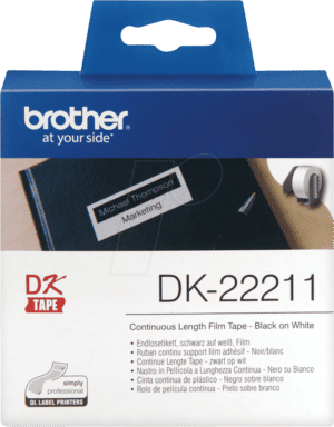 BRO DK22211 - Endlos Etikett