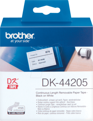 BRO DK44205 - Endlos Etikett