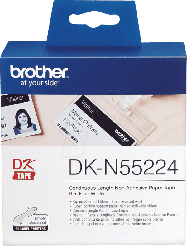 BRO DKN55224 - Endlos Papierrolle