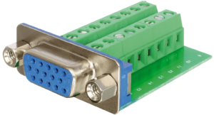 DELOCK 65170 - VGA Buchse > Terminalblock 16pin