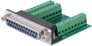 DELOCK 65317 - Sub-D 25 Pin Buchse > Terminalblock 27 Pin